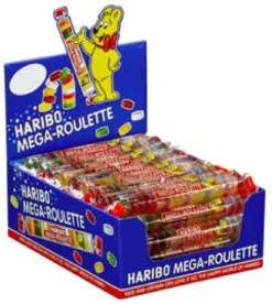 Haribo Mega Roulette Rol Snoepjes 40 X 45 Gram