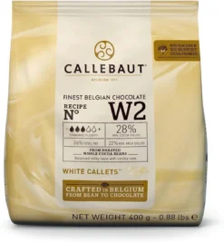 Callebaut Chocolade Callets Wit 400g