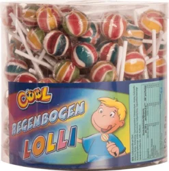 Cool Regenboog Lolly - 150 Stuks