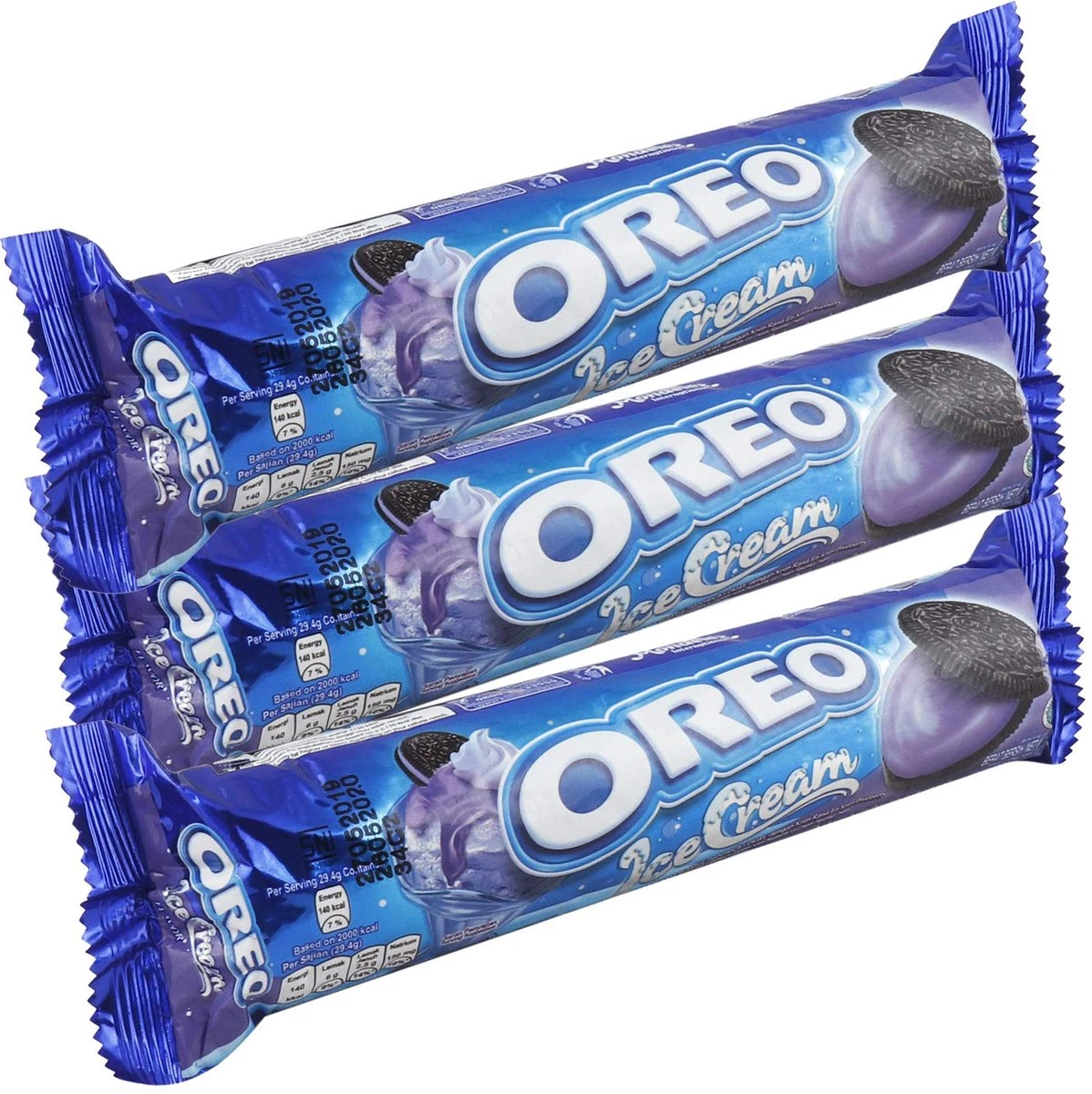 Oreo - Blue Berry Ice Cream - 3-Pack - 3 Stuks Van 133 Gram - Buitenlands Eten - Koek - Afbeelding 3