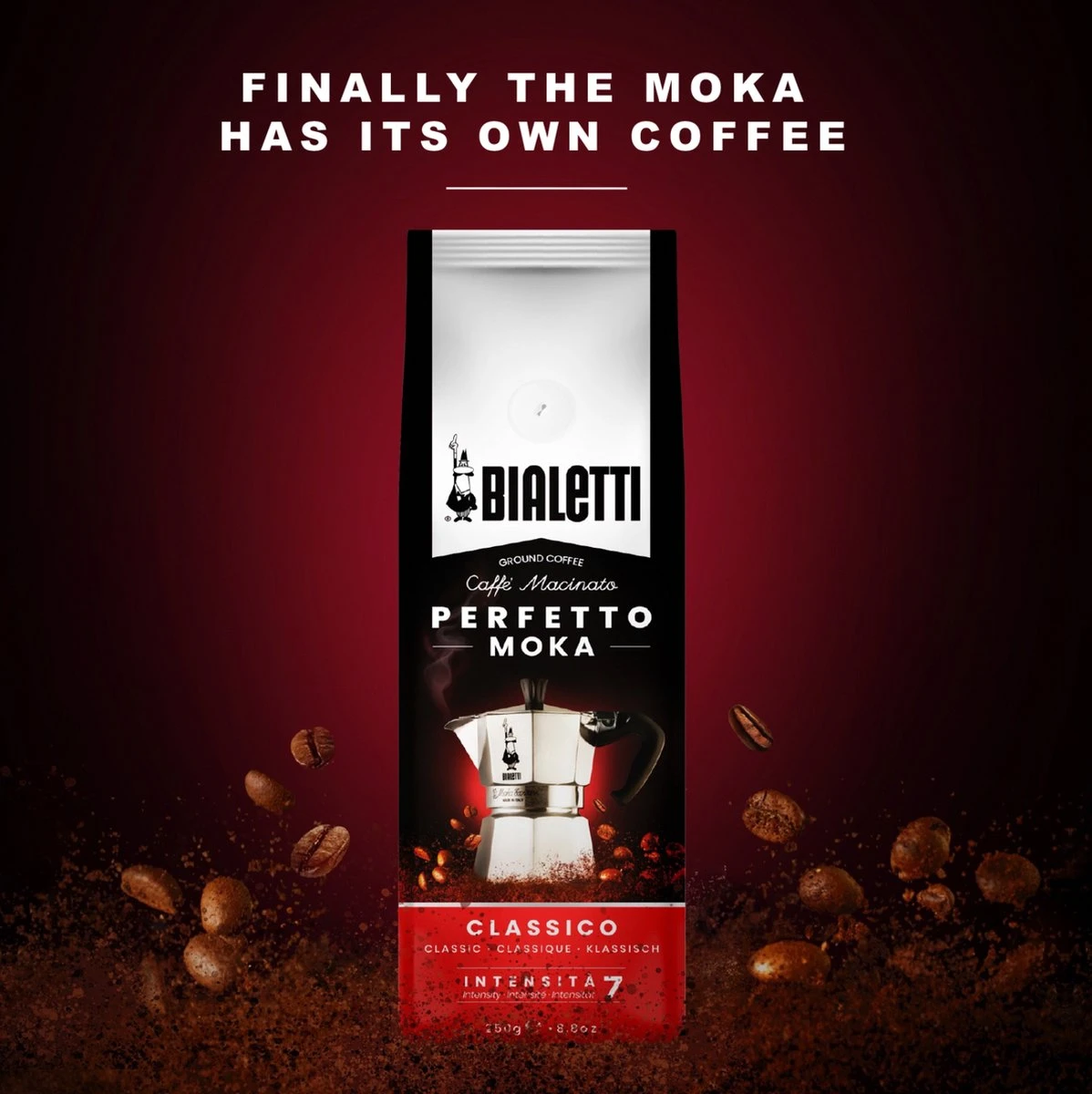 Bialetti Moka Classico Gemalen Koffie - 4 X 250 Gram - Afbeelding 7