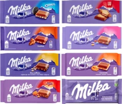 Milka Chocolade Tabletten Assortiment - 16 Tabletten - 1574g