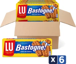 LU Bastogne Koekjes Original 260 G - Koffiekoekjes - 6 Verpakkingen