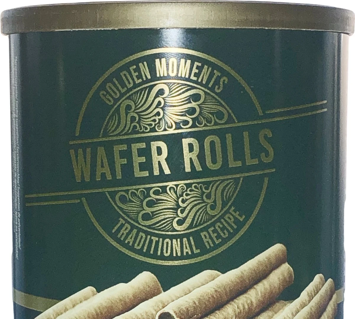 Wafer Rolls Gevuld Met Hazelnoot & Chocolade Creme - Afbeelding 2