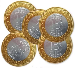 Bitcoins Chocolade - 38 Mm - 1 Kg