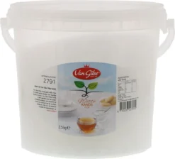 Witte Kandij Suiker Fijn Van Gilse Emmer 2,5 Kilo XXL (koffie Suiker)