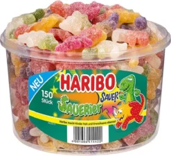 Haribo Zure Dino's - 150 Stuks