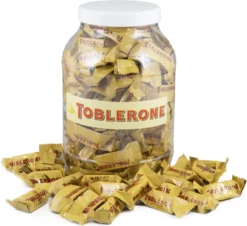 Toblerone Mini MixxBoxx - 1 Kg - Ca. 125 Stuks