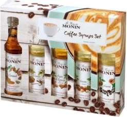 Monin Koffiesiropen Geschenkset - 5 X 5 Cl