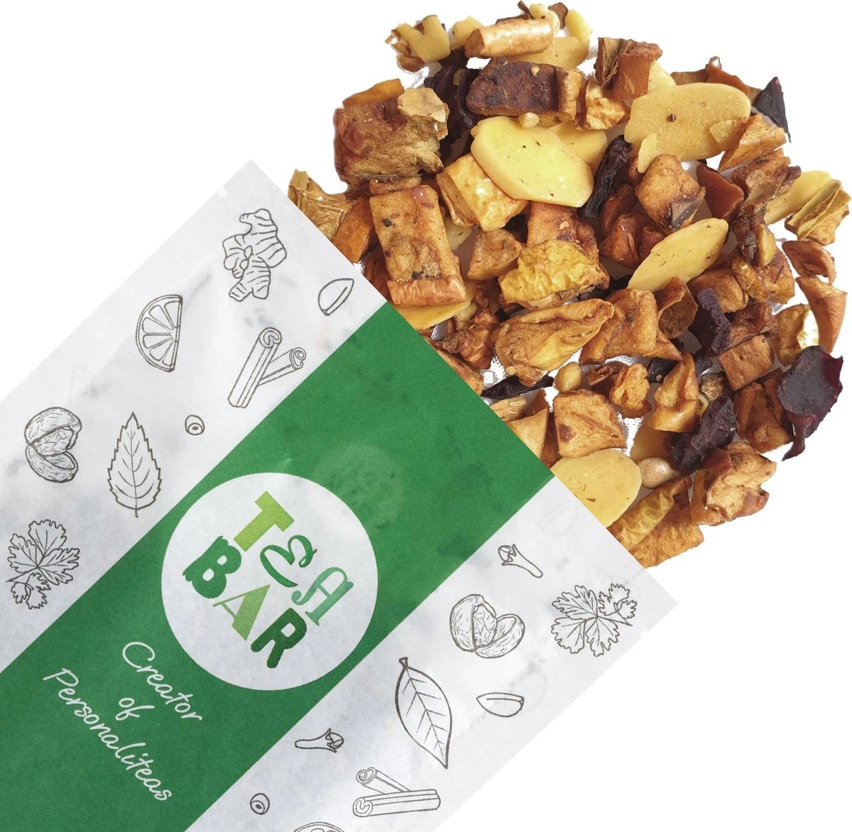 Notendroom - Losse Thee G - 50 Koppen Per 100 Gram - Afbeelding 3