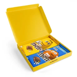 M&M's Giftbox - 2 Heerlijke Chocoladerepen - Smaken M&M’s Crispy En M&M’s Pinda - Het Lekkerste Cadeau In Een Unieke Giftbox