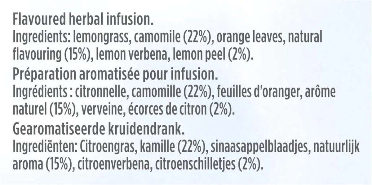 Lipton Cold Infuse Lemon & Camomile, Smaak Voor Koud Water Zonder Suiker En Calorieën - 6 X 10 Zakjes - NL-BIO-01 - Afbeelding 2