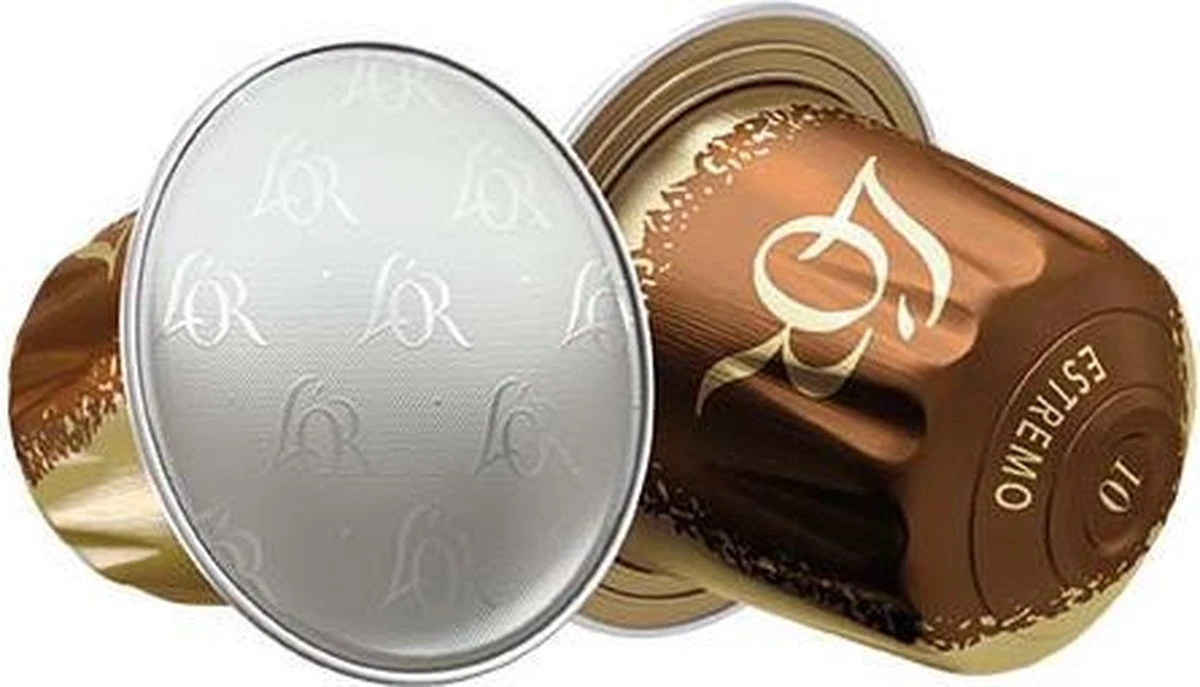 L'OR Lungo Estremo Koffiecups - Intensiteit 10/12 - 10 X 10 Capsules - Afbeelding 7