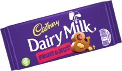 Cadbury Dairy Milk Fruit & Nut Chocolate Bar - 110g X 2