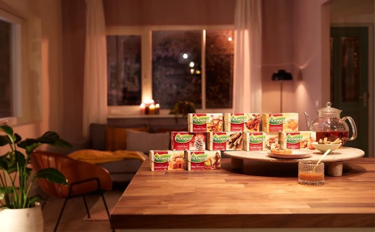 Pickwick Spices Caramelised Pear Zwarte Thee - 12 X 20 Zakjes - Afbeelding 6