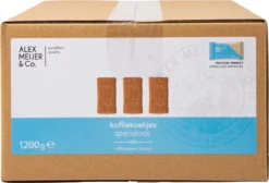 Alex Meijer - Koffiekoekjes - 200 Stuks - Grootverpakking