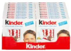 20 X Chocolade Kinder Chocolade 4 Reepjes 50 Gram