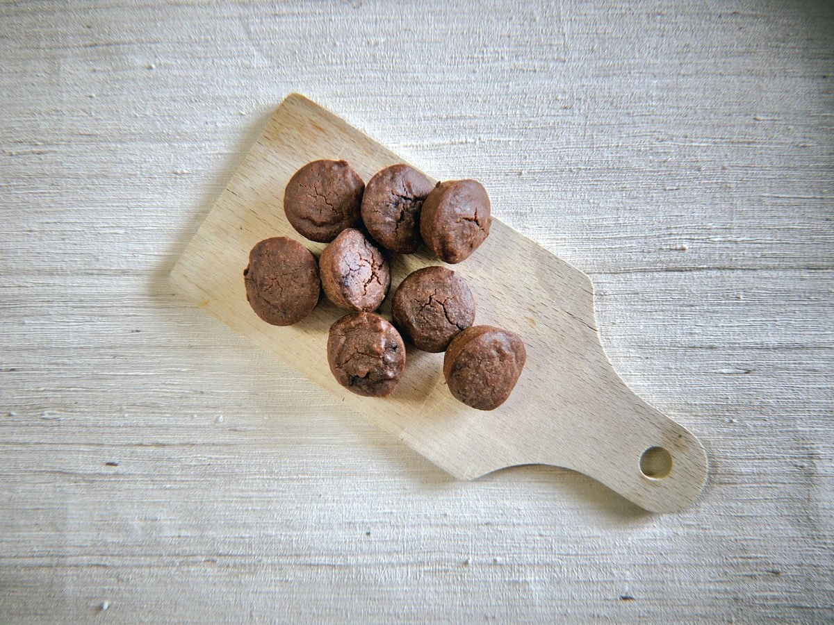 Soetekauw Cakejes | Chocolade | Suikerarm | Koolhydraatarm | 8 Stuks In Doosje - Afbeelding 2