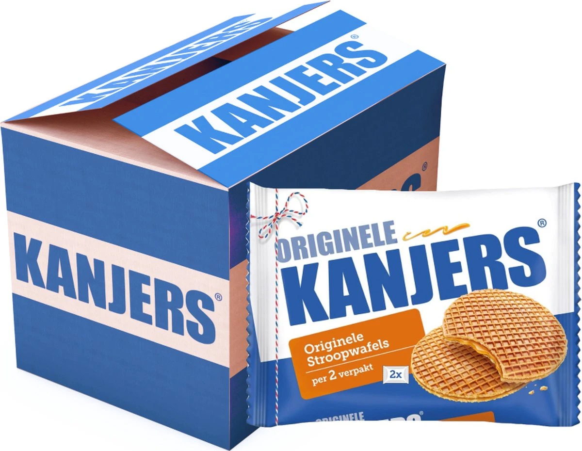 Koeken Kanjers Stroopwafels 8gr 150 Stuks - Afbeelding 2