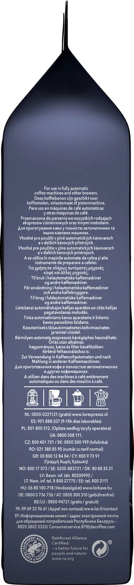 L'OR Espresso Fortissimo Koffiebonen (10) - 4 X 500 Gram - Afbeelding 3