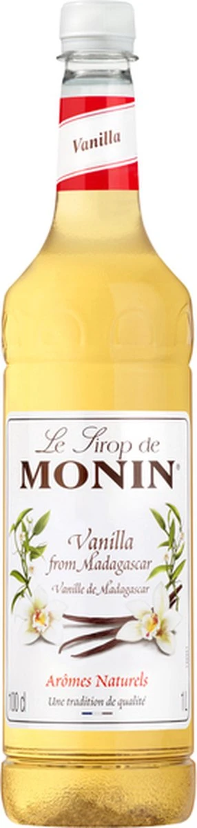 Monin Siroop Vanille - Koffieverrijker - 1 Liter