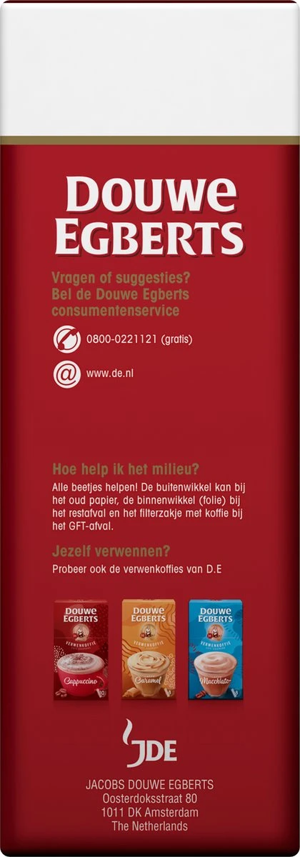 Douwe Egberts Aroma Rood Filterkoffie - 6 X 500 Gram - Afbeelding 4