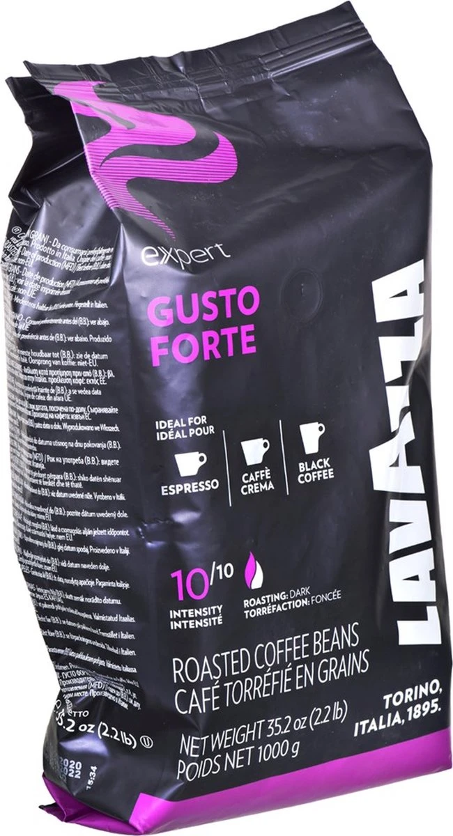 Lavazza Expert Gusto Forte - Koffiebonen - 1 Kilo - Afbeelding 3