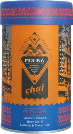 Molina Chennai Vegan Chai 300 Gram - Thee Extract - 30 Koppen Per 300 Gram