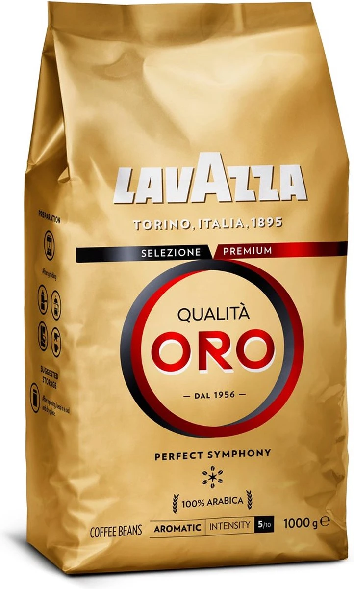 Lavazza Qualita Oro Koffiebonen -1 X 1 Kg - Afbeelding 5