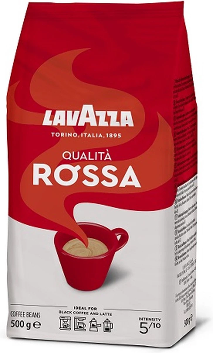 Lavazza Qualita Rossa Koffiebonen - 500 Gram X4 - Afbeelding 5