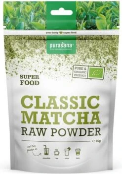 Purasana Matcha Classic Raw Powder 75 Gram