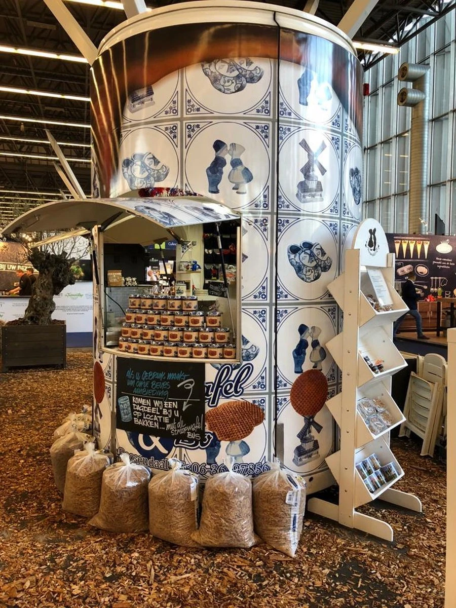 Stroopwafelsnippers - 12 Kg - Bruin - Zonder Stroop En Lekker Knapperig - Afbeelding 2