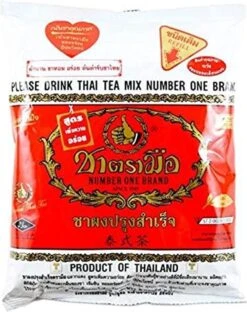 Original Cha Tra Mue, Thaise Zwarte Thee (400 Gram) Thaise Thee