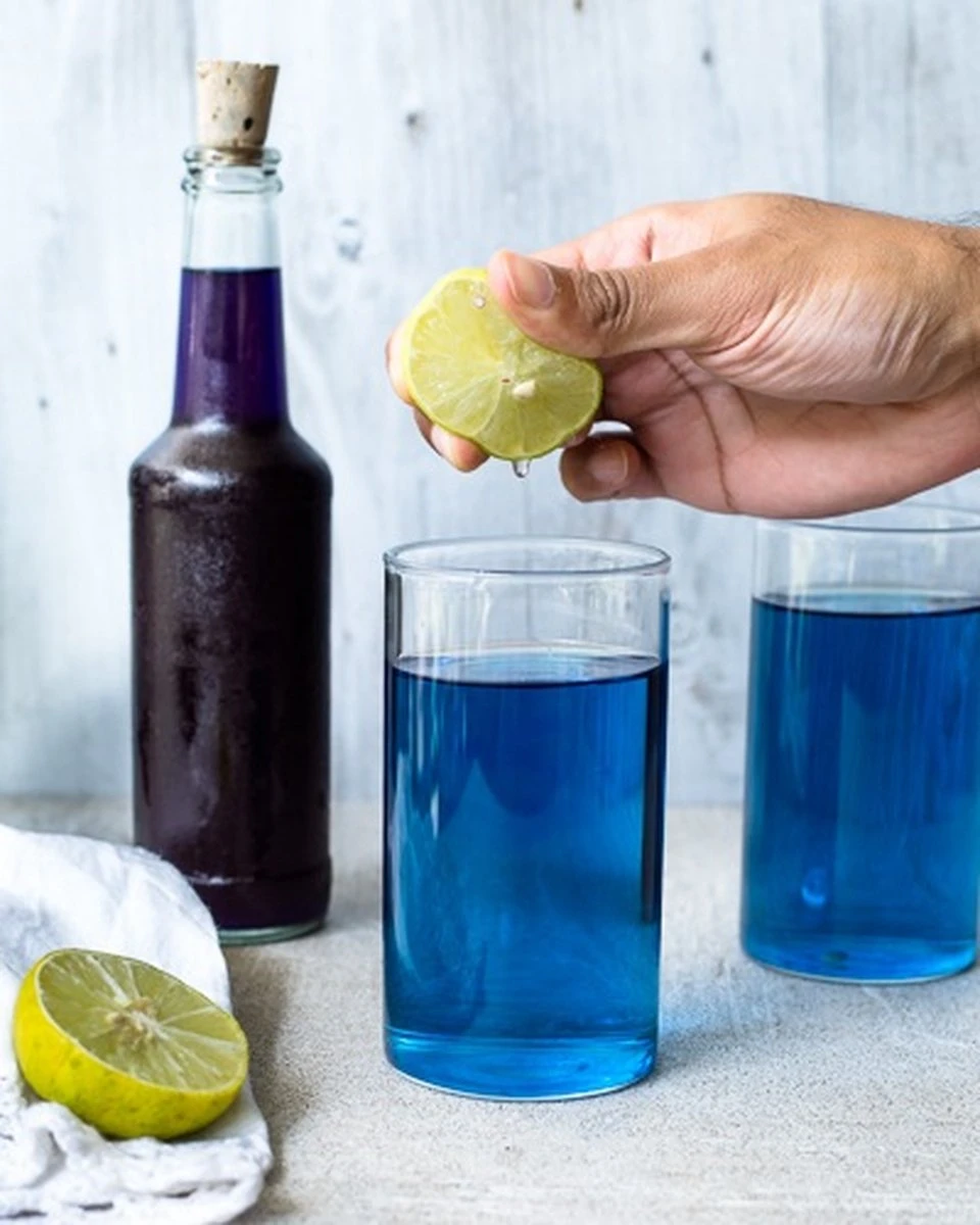 Merkloos Voordeelverpakking - Kittelbloem - Blauwe Vlindererwt Thee - Blue Butterfly Pea Flower Tea - Verse Thee - Cafeïnevrije Kruidenthee - 200 Gram - Afbeelding 4