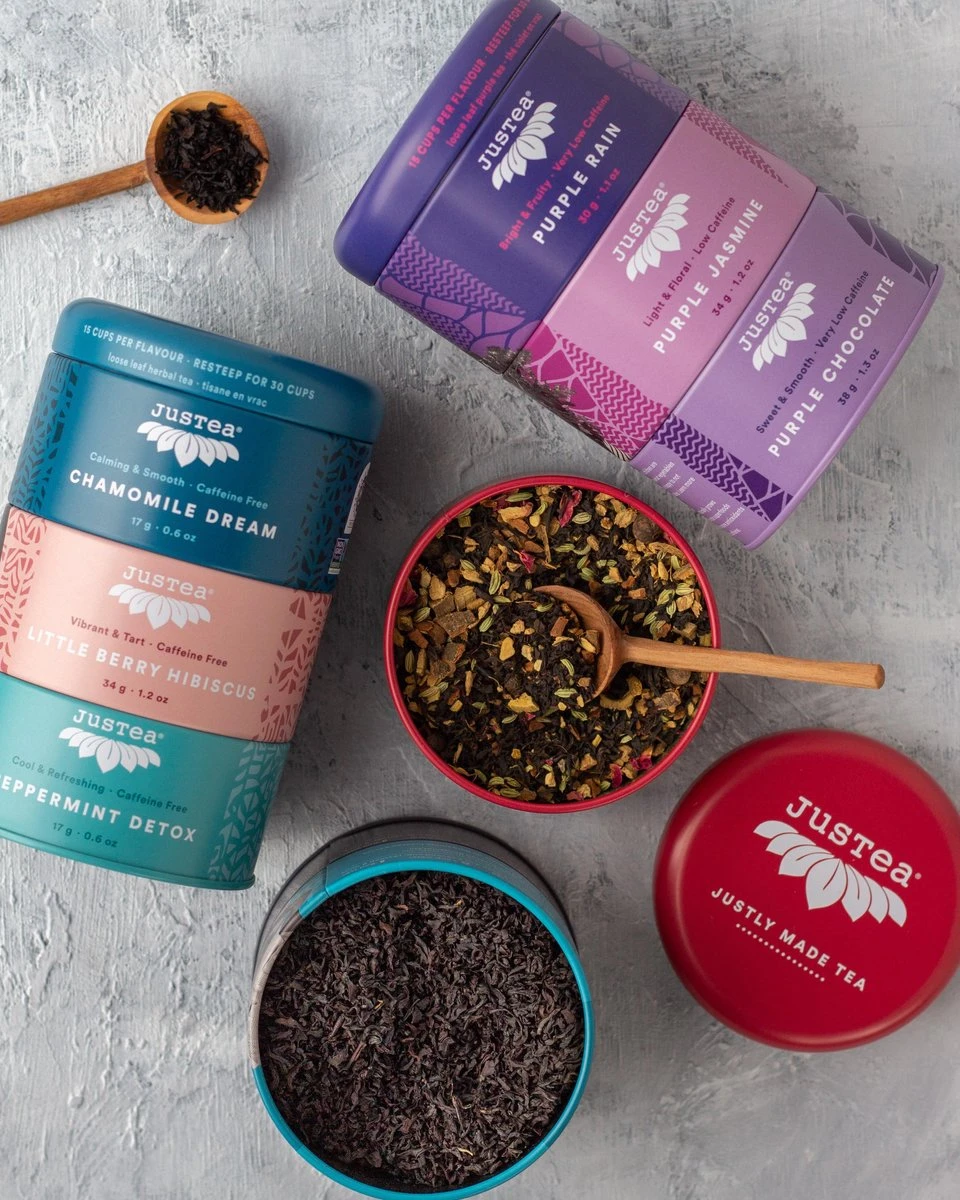 Mixverpakking-Justea-Kruidenthee-Biologisch-Losse Thee-Yoga - Afbeelding 6