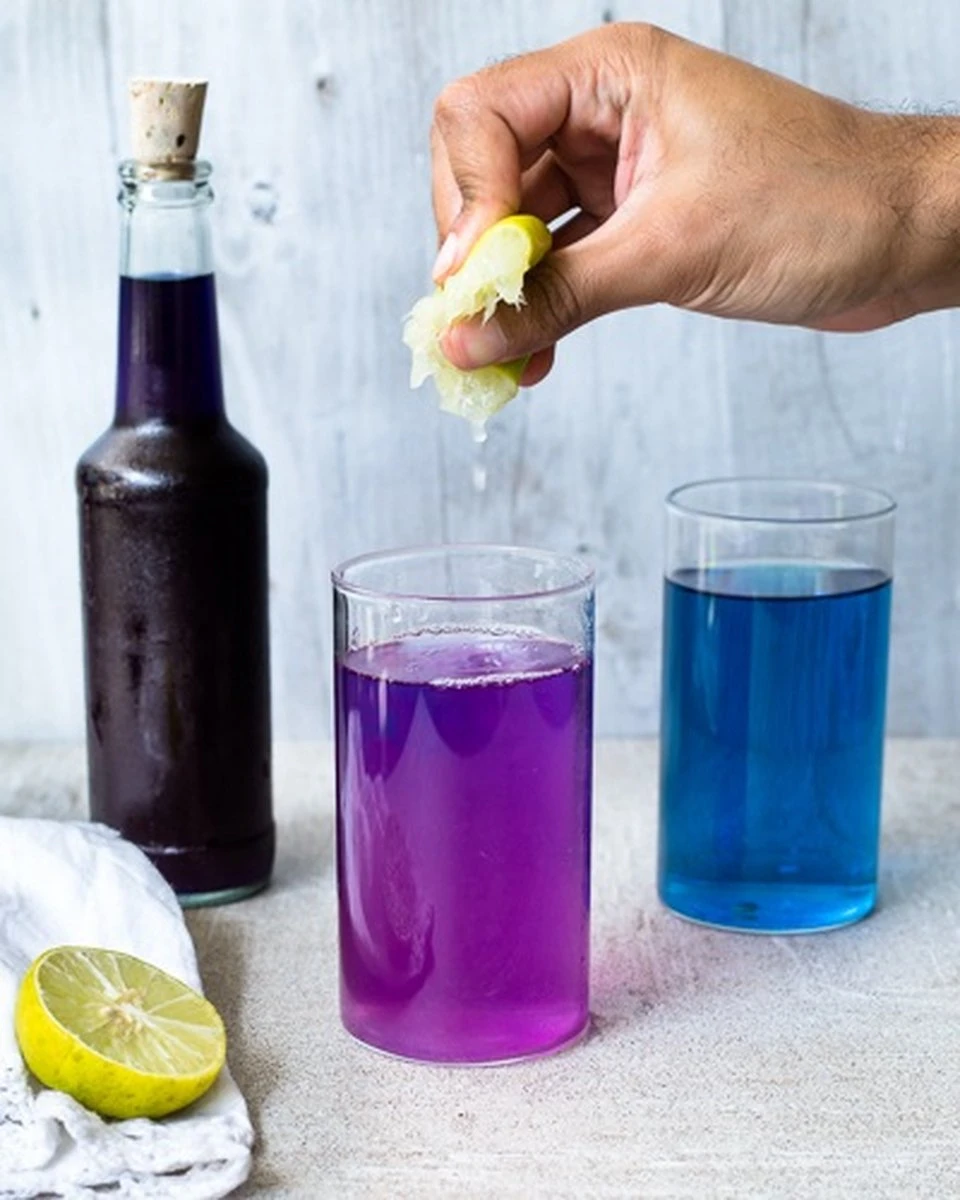 Merkloos Voordeelverpakking - Kittelbloem - Blauwe Vlindererwt Thee - Blue Butterfly Pea Flower Tea - Verse Thee - Cafeïnevrije Kruidenthee - 200 Gram - Afbeelding 5